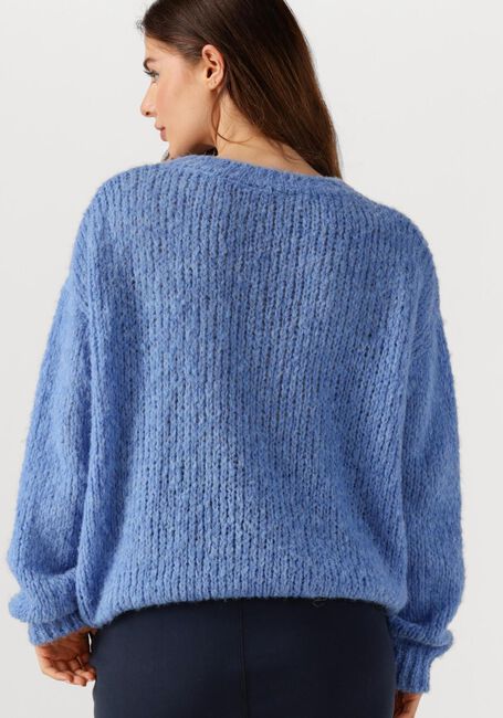 PENN & INK Pull JUMPER W25L246 en bleu - large