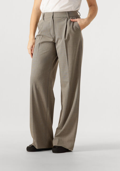 HAUTE L'AMITIÉ Pantalon NICOLE PLEAT TALL PANT en beige - large