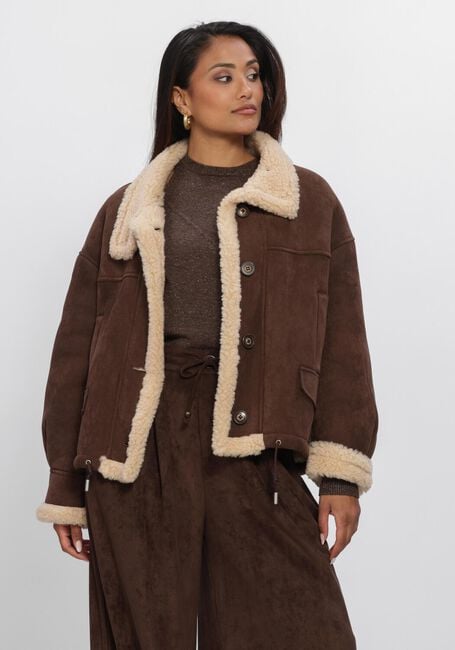 NUKUS Jack ELENA JACKET en marron - large