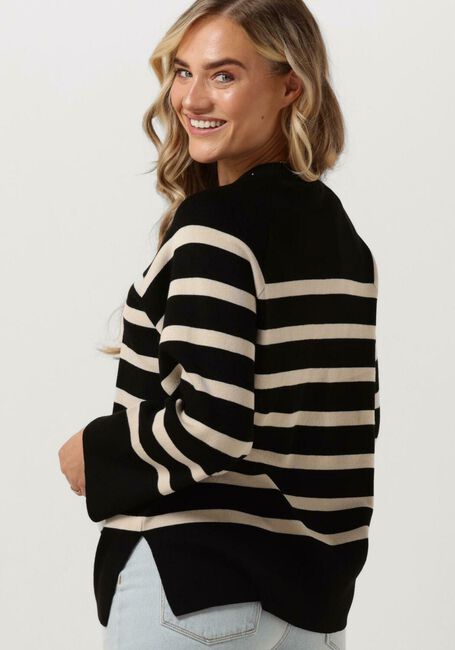 OBJECT Pull OBJESTER LS KNIT TOP en noir - large