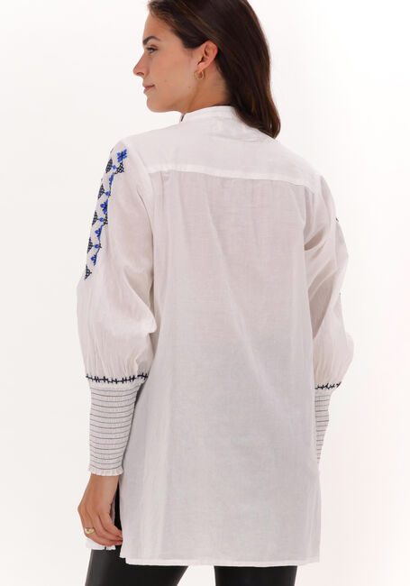 Gebroken wit LOLLYS LAUNDRY  PORTO SHIRT - large