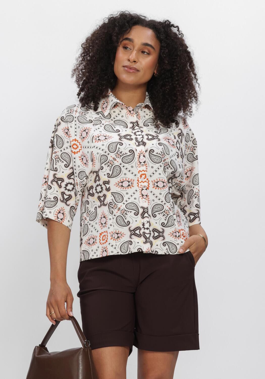 STUDIO ANNELOES FABIENNE BLOUSE Blouses Blanc - large