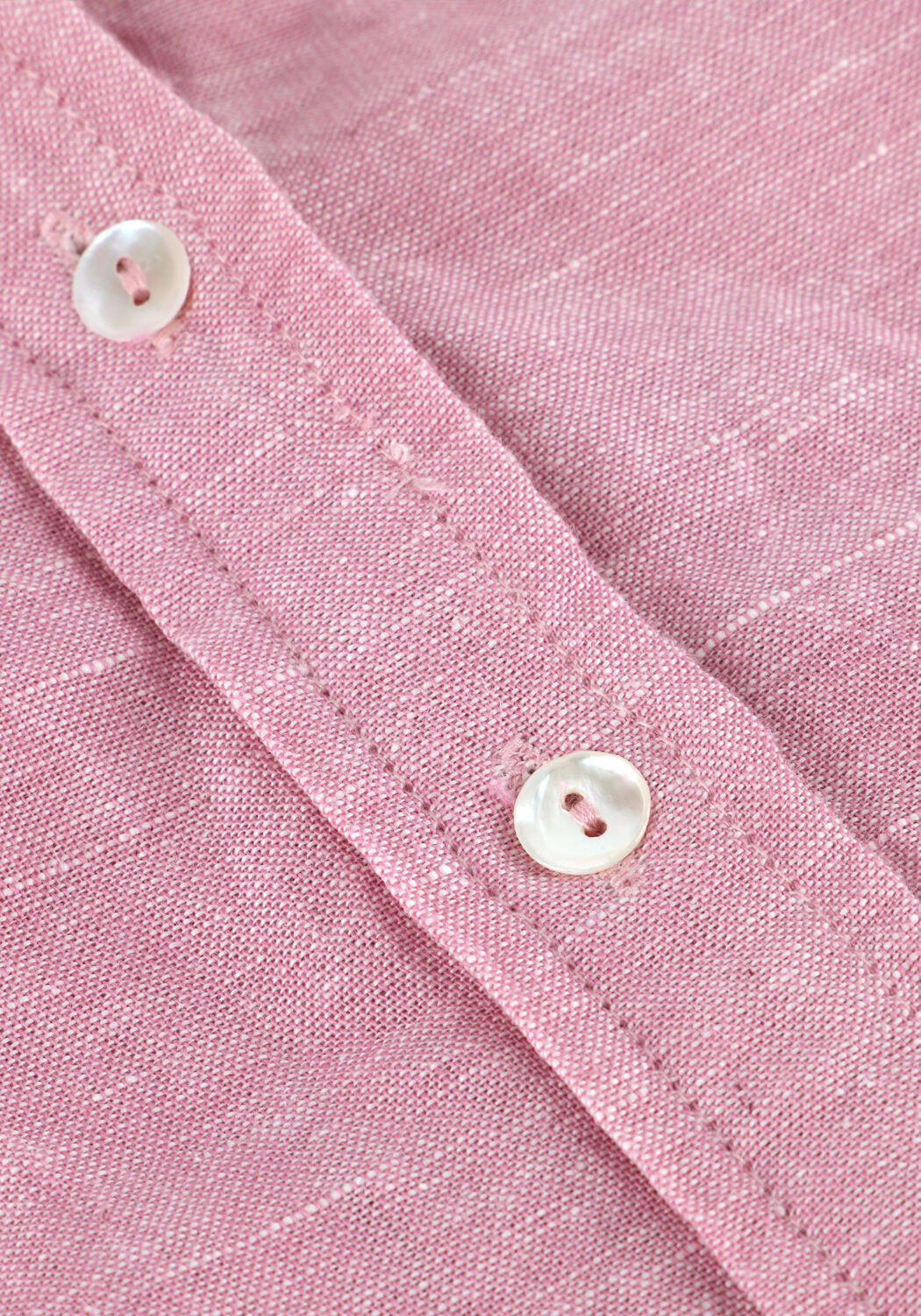 BY-BAR Mini robe AMBER LINNEN DRESS en rose - large