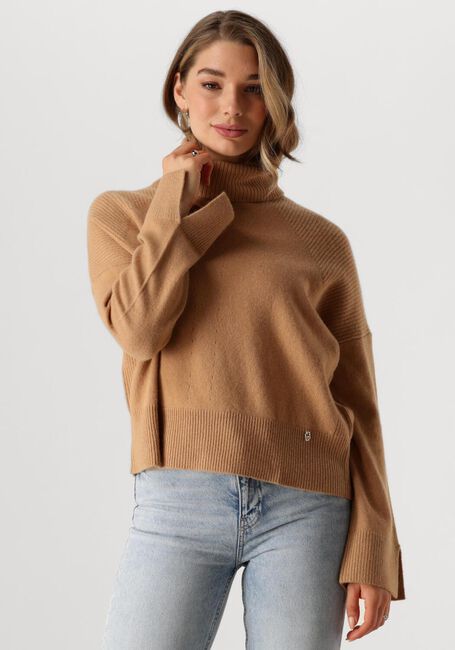 LIU JO Pull ECS MAGLIA CHIUSA M/L en camel - large