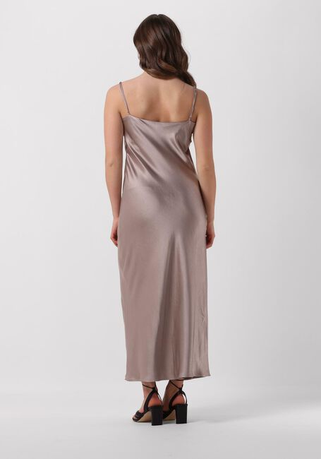 NOTRE-V Robe maxi SATIN STRAP DRESS en taupe - large