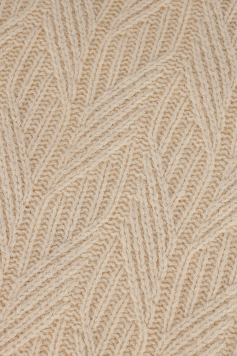 Zand SELECTED MEN Trui CARIS LS KNIT CREW NECK - large