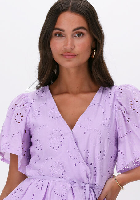 Paarse FREEBIRD  BRINLEY BLOUSE - large