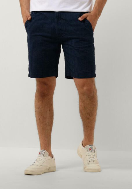 Blauwe BUTCHER OF BLUE Korte broek LONER MK 2 SEERSUCKER SHORT - large