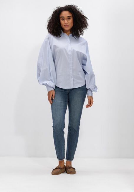 JANICE Slim fit jeans COOPER en bleu - large