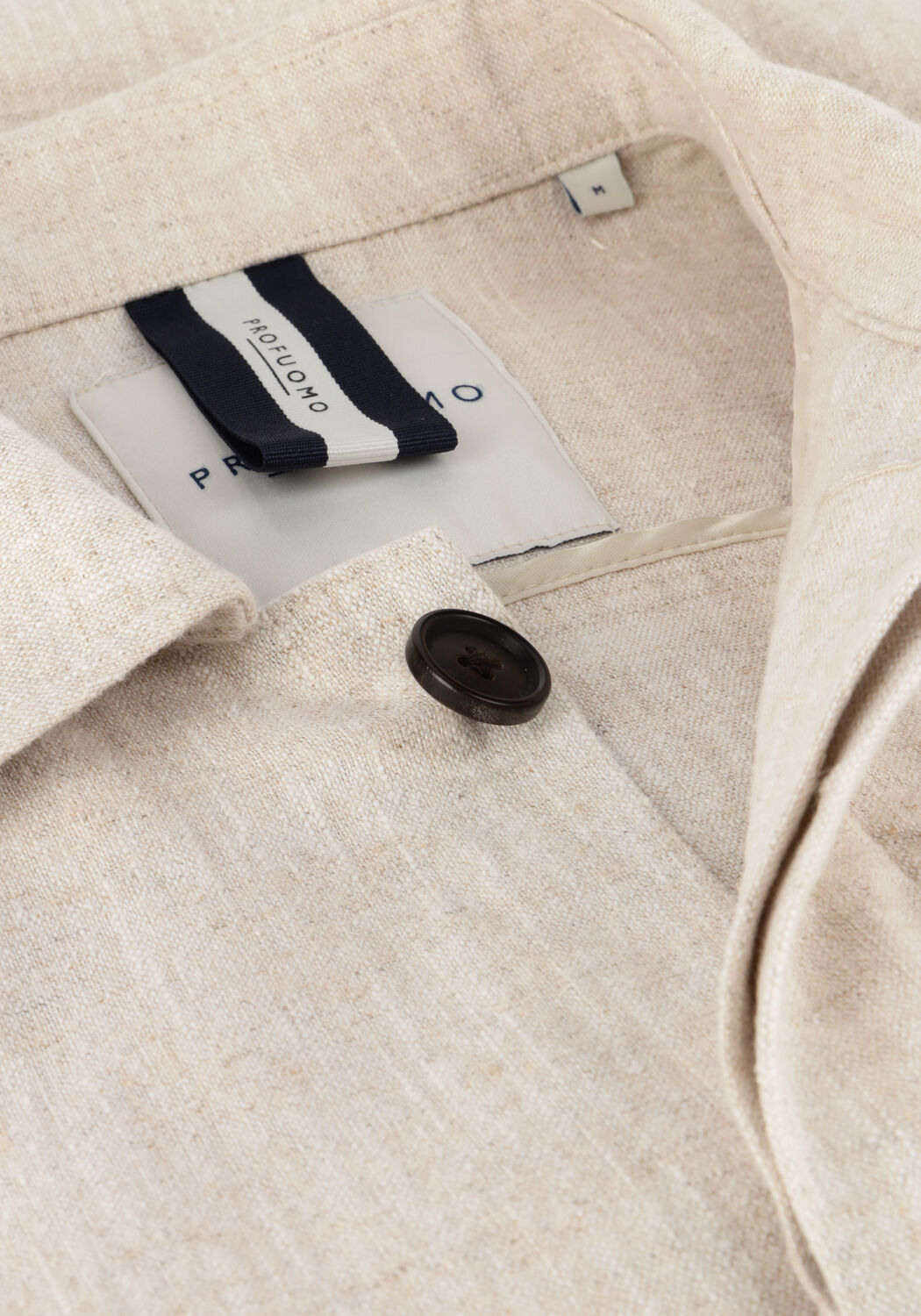 Zand PROFUOMO  OVERSHIRT COTTON LINEN - large