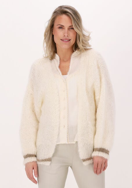 Witte AMERICAN DREAMS Vest OLIVIA MOHAIR CARDIGAN - large