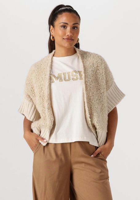 NUKUS Pull BELLE CARDIGAN Écru - large