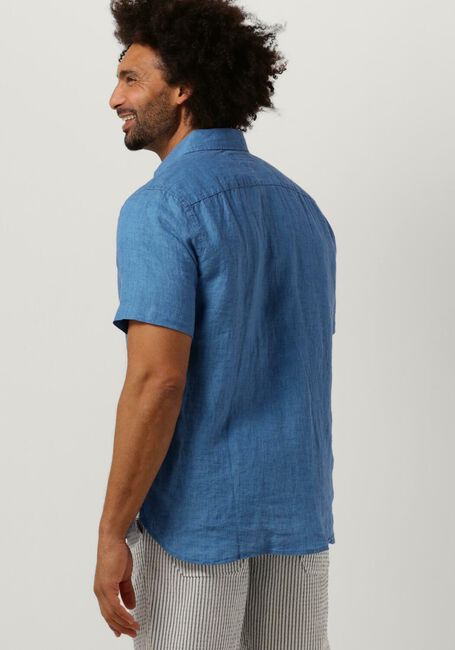 TOMMY HILFIGER Chemise décontracté PIGMENT DYED LINEN RF SHIRT S/S en bleu - large
