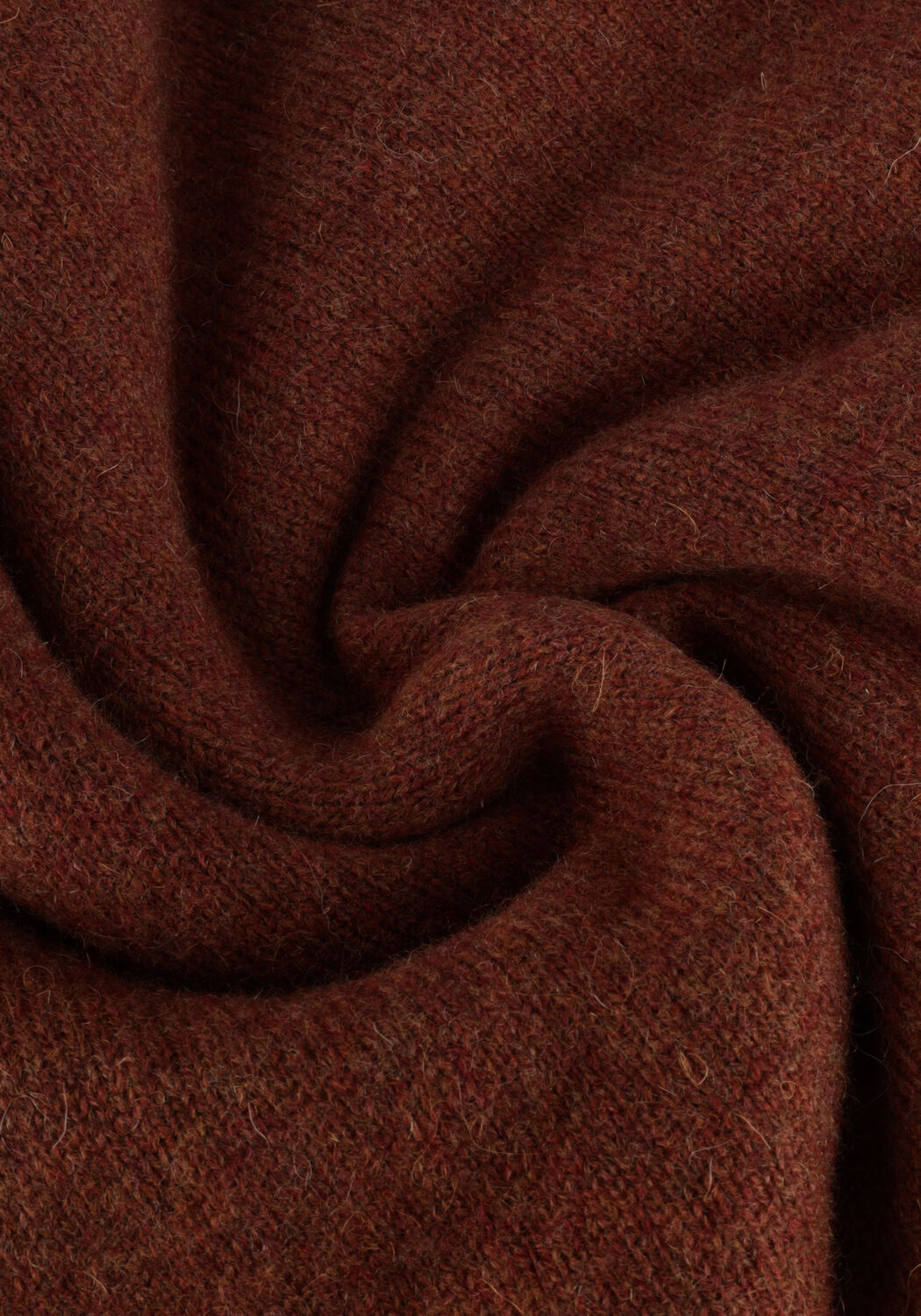 Bruine ANERKJENDT Trui AKRICO LAMBSWOOL KNIT - large