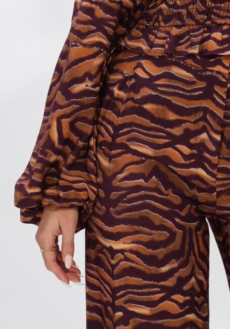 HARPER & YVE Pantalon large HOLLY-PA en marron - large