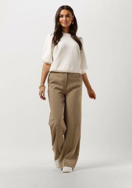 Beige ANOTHER LABEL Pantalon MOORE PANTS - large