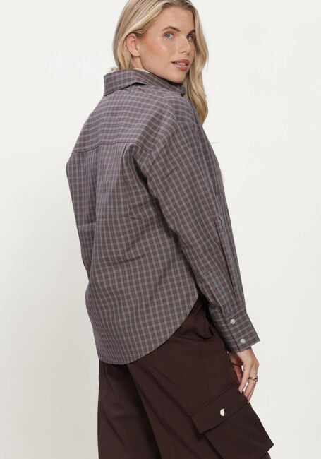Bruine OBJECT  OBJZILA L/S RE SHIRT NOOS - large