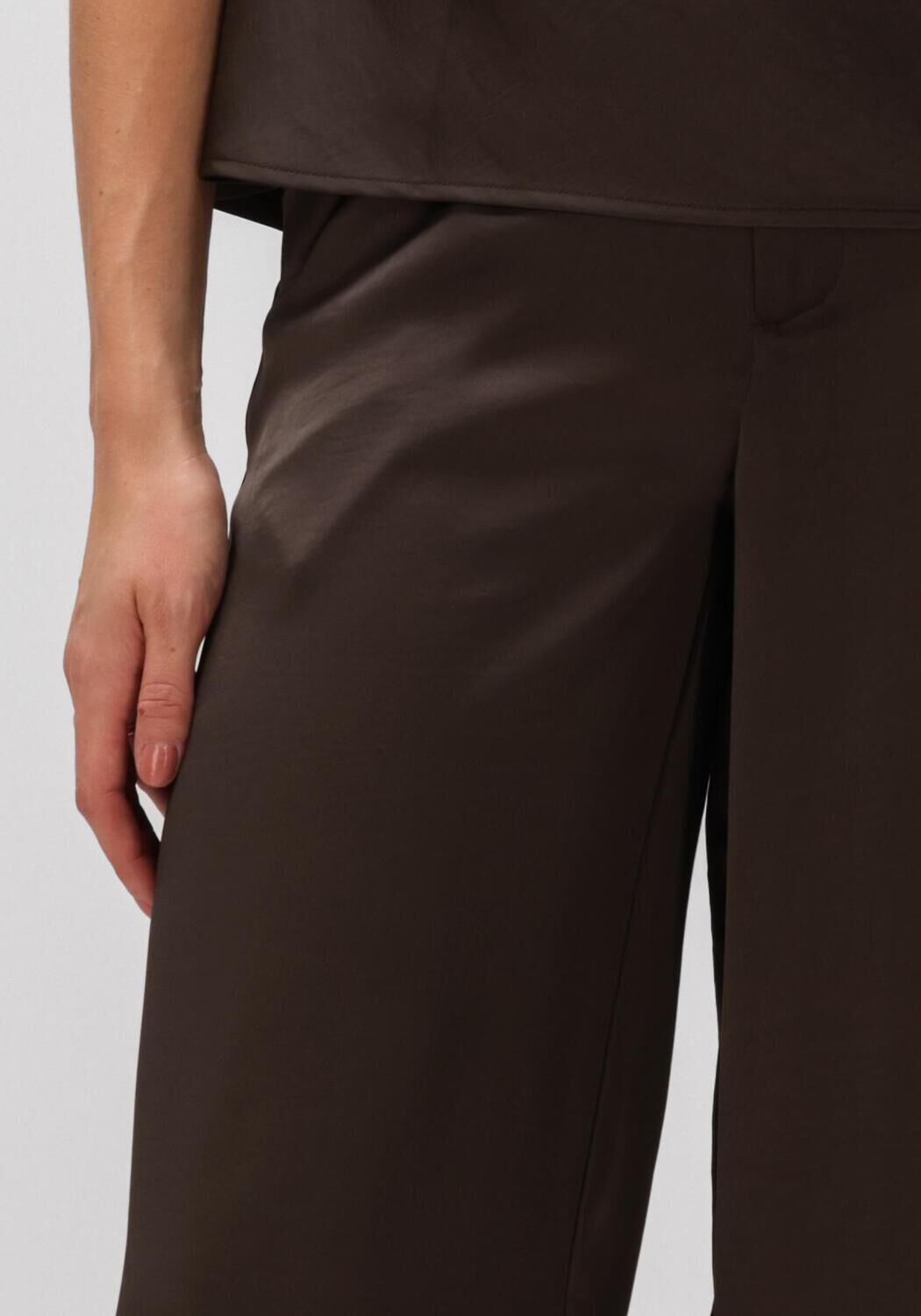 NOTRE-V Pantalon large NV-HELLA en marron - large