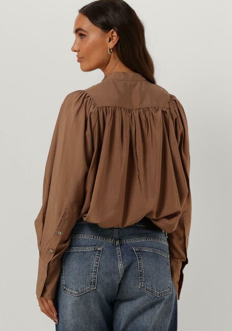 Bruine CO'COUTURE  CALLUM VOLUME SHIRT - large