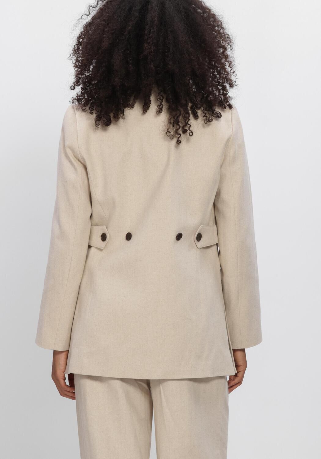 CO'COUTURE LEENACC LINEN FITTED BLAZER Blazers en beige - large