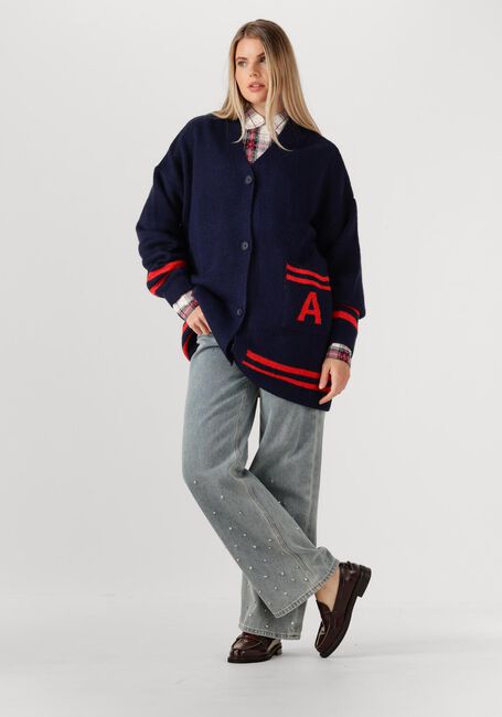 ALIX THE LABEL STUDDED OVERSIZED BLOUSE - large