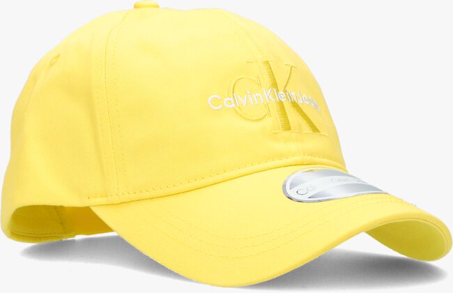 CALVIN KLEIN MONOGRAM CAP Casquette en jaune - large