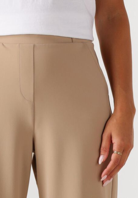 Zand STUDIO ANNELOES Wijde broek LEXIE BONDED TROUSERS - large