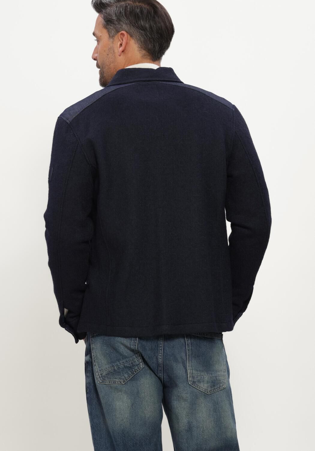 BLUE INDUSTRY Surchemise SHIRTJACKET Bleu fonc&eacute; - large