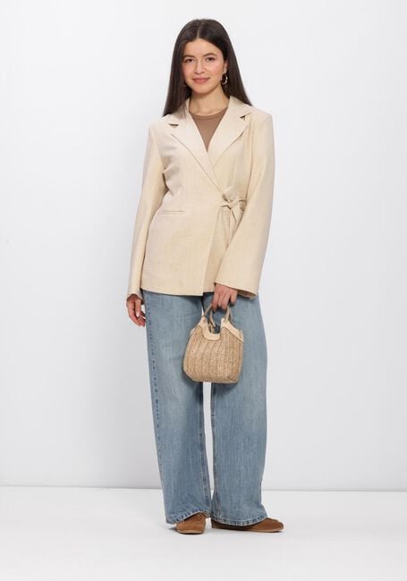 NEO NOIR Blazer CARMIA MELANGE TIE BLAZER en beige - large
