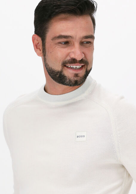 BOSS Pull ANSERLOT 10236510 Blanc - large