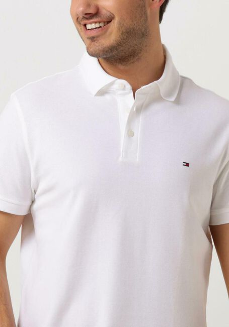 Witte TOMMY HILFIGER Polo CORE 1985 SLIM POLO - large