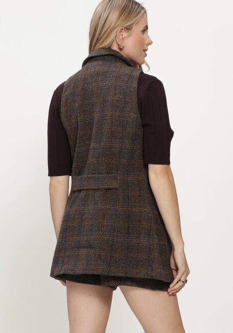 BRUUNS BAZAAR Gilet ARONIABBLIANN WAISTCOAT en marron - large