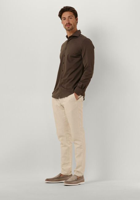 Bruine PROFUOMO Klassiek overhemd SHIRT X-CUTAWAY JAPANESE KNITTED Bruine PROFUOMO Klassiek overhemd SHIRT X-CUTAWAY JAPANESE KNITTED - large