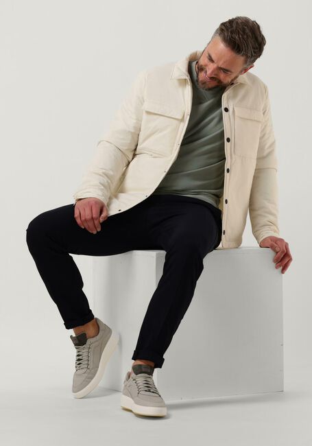 PROFUOMO Pantalon PPUQ10019 Bleu foncé - large