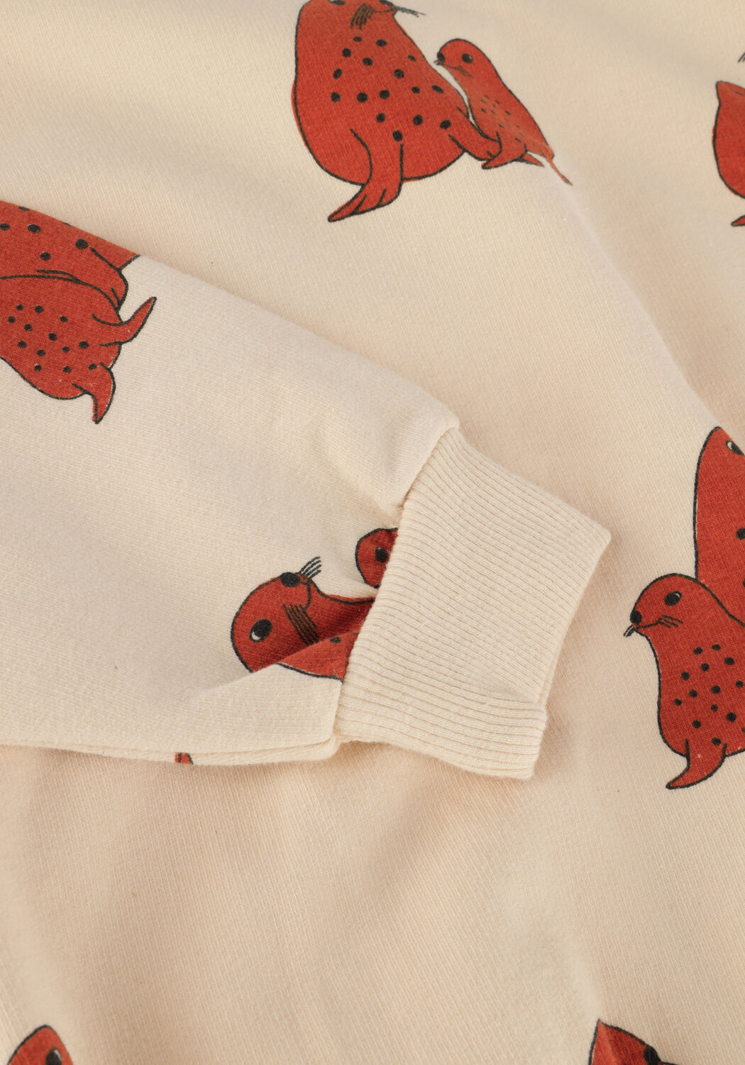 Beige L&Ouml;TIEKIDS Sweater W23-87-19 - large