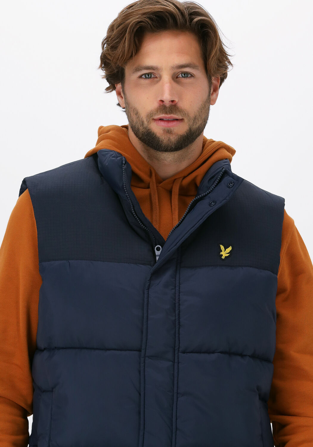 LYLE SCOTT Veste sans manches WADDED GILET en bleu Omoda