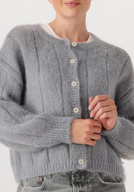 DES PETITS HAUTS Gilet CHOUETTE en bleu - large