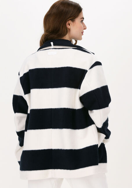 10DAYS Jack SOFT JACKET STRIPE Écru - large
