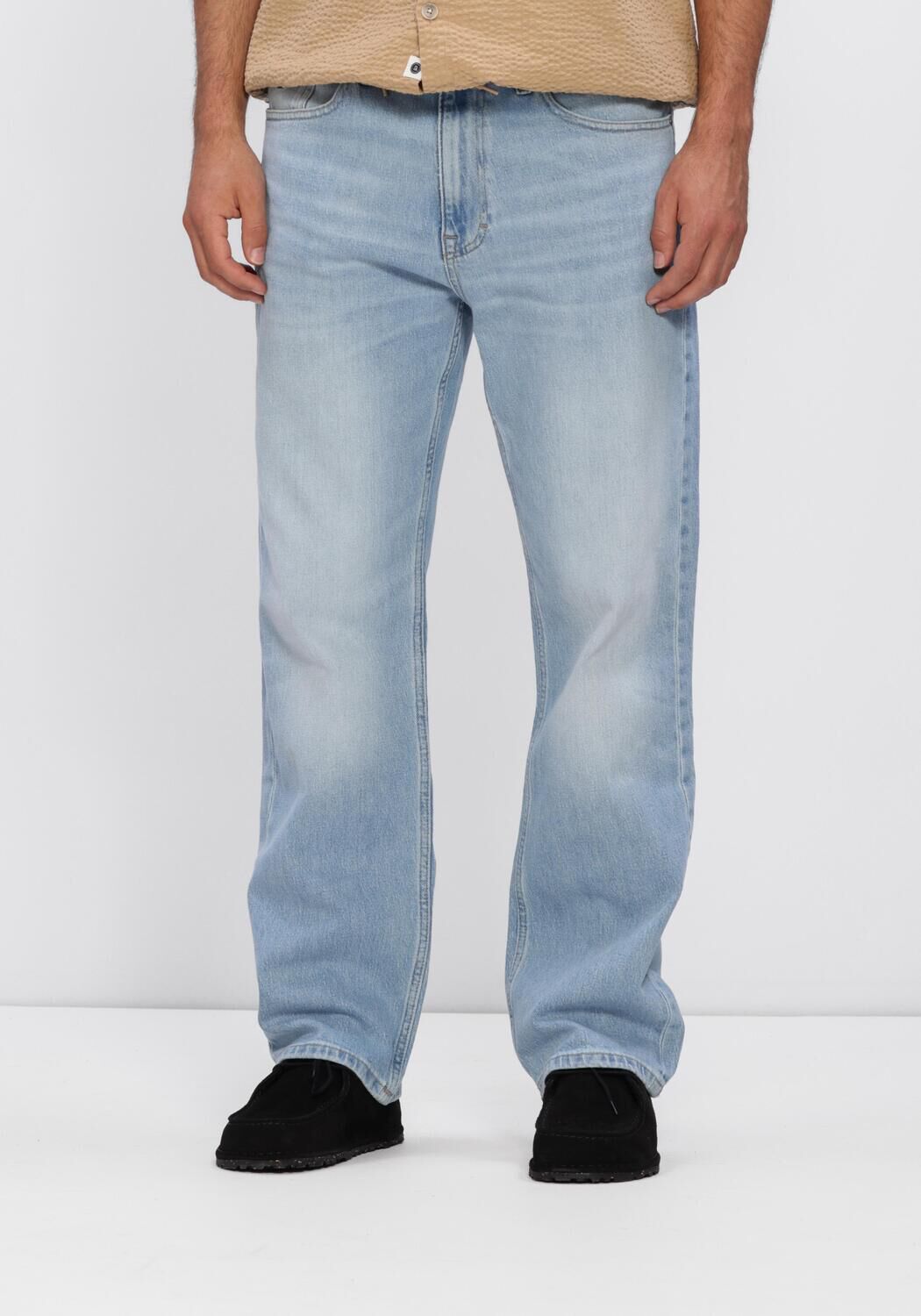 Blauwe TOMMY JEANS Straight leg jeans OTIS REGULAR STR BJO111 CO - large