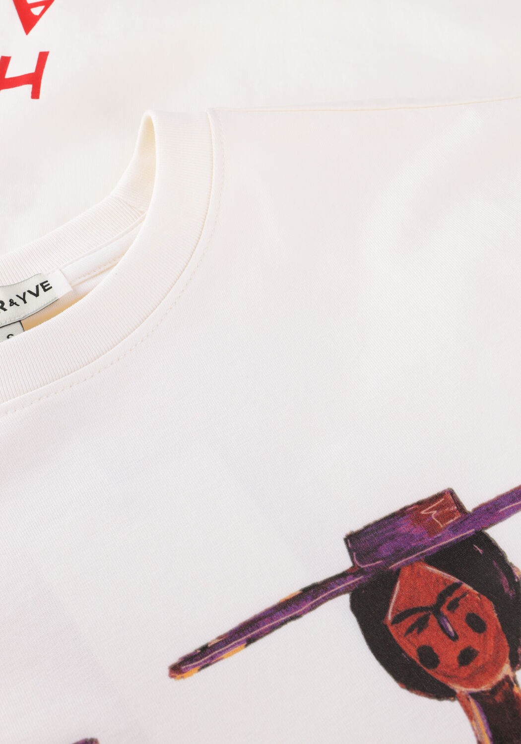 HARPER & YVE T-shirt BANDIDA-SS &Eacute;cru - large