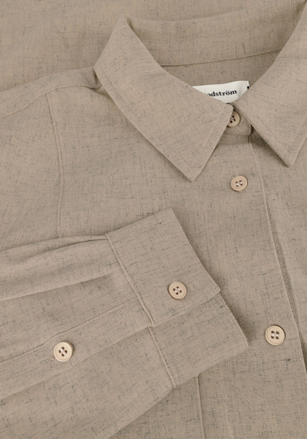 Beige MODSTR&Ouml;M  KALEMMD SHIRT - large