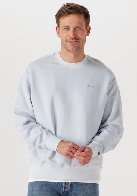 LEVI'S Pull AUTHENTIC CREW Bleu clair - large