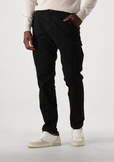 Zwarte PURE PATH Cargobroeken REGULAR FIT PANTS CARGO506 - large