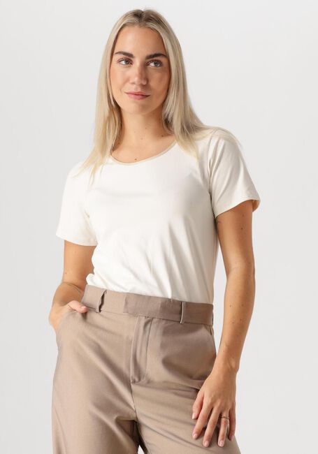 NUKUS TIRZA TOP UNI Hauts & T-shirts Blanc - large