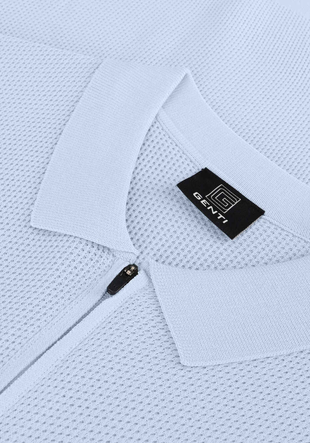 GENTI Polo K9119-1260 Bleu clair - large