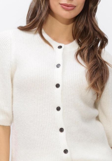 MSCH COPENHAGEN Pull MSCHJINIE HOPE 2/4 CARDIGAN Blanc - large
