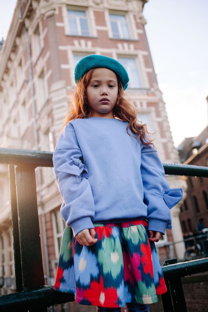 DAILY BRAT Pull CHERRY TWIST SWEATER Lilas - large