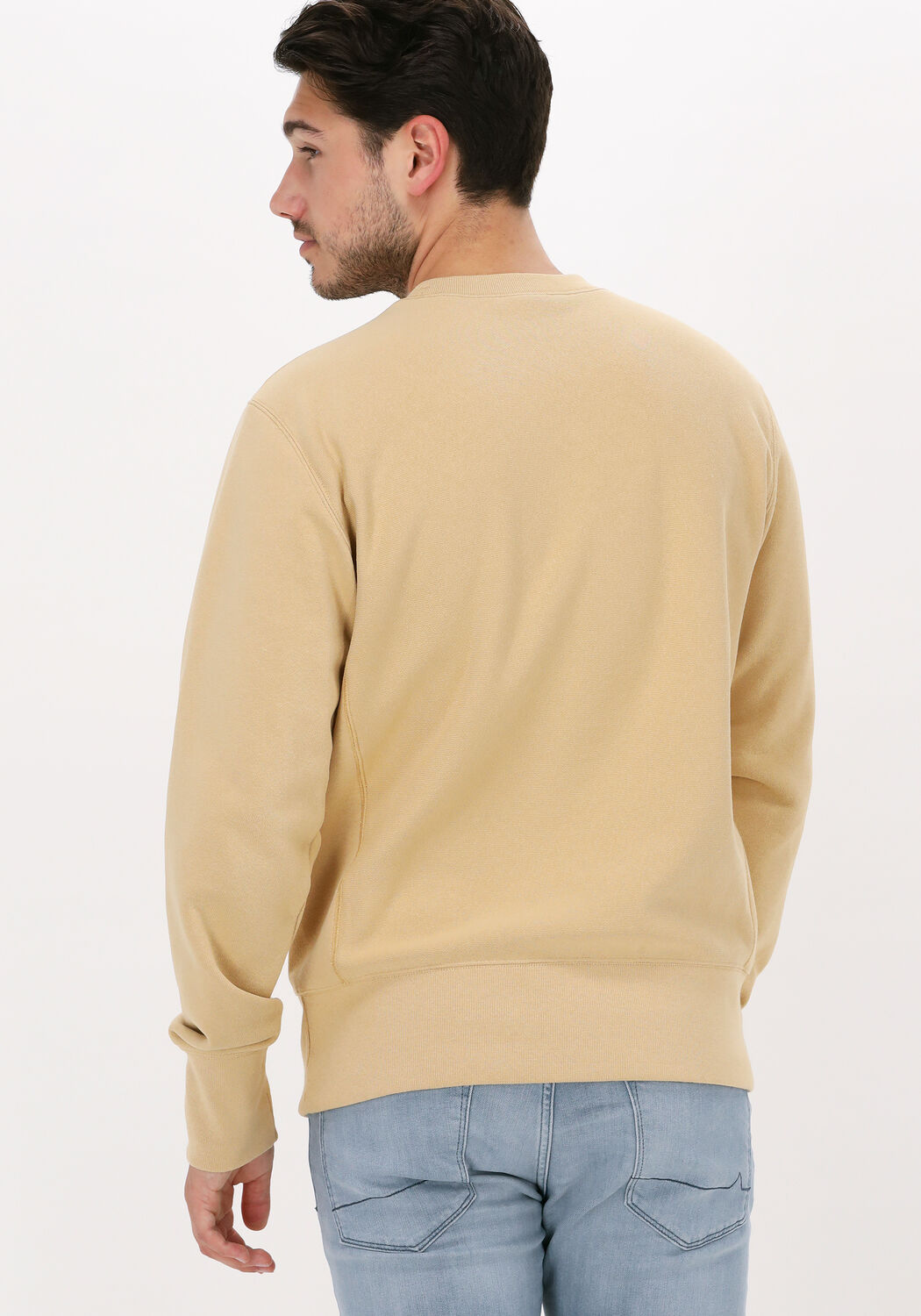 Gele CHAMPION Sweater CREWNECK SWEATSHIRT Omoda