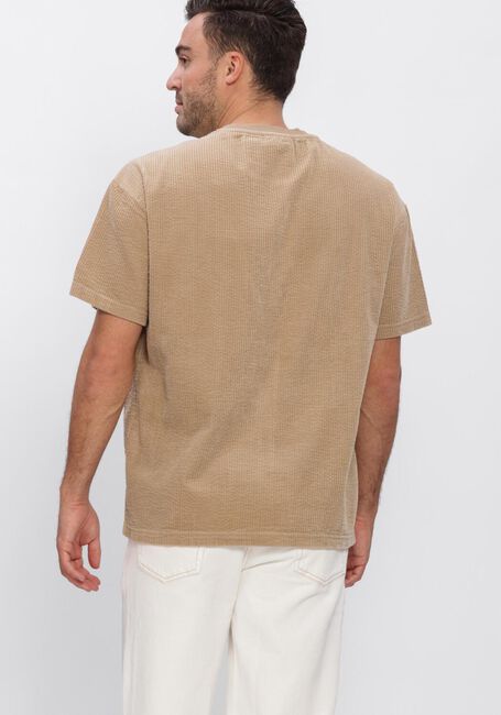 ANERKJENDT T-shirt AKVILLADS CORDUROY SS TEE en beige - large