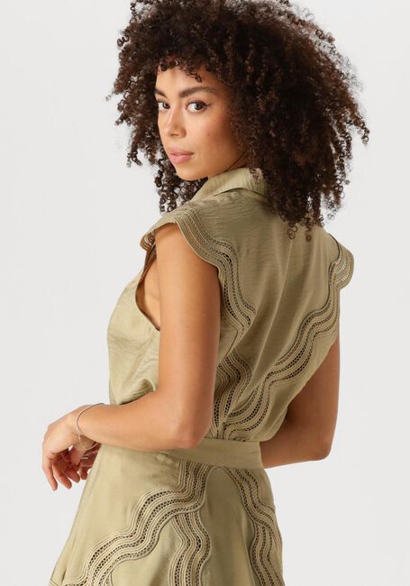 COPENHAGEN MUSE Haut COLE SHIRT en beige - large